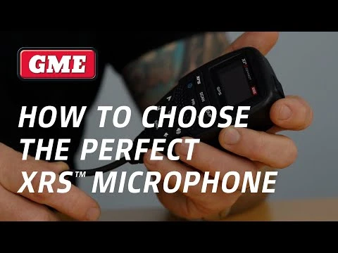 GME MC668B-M XRS Connect OLED Speaker Microphone with GPS