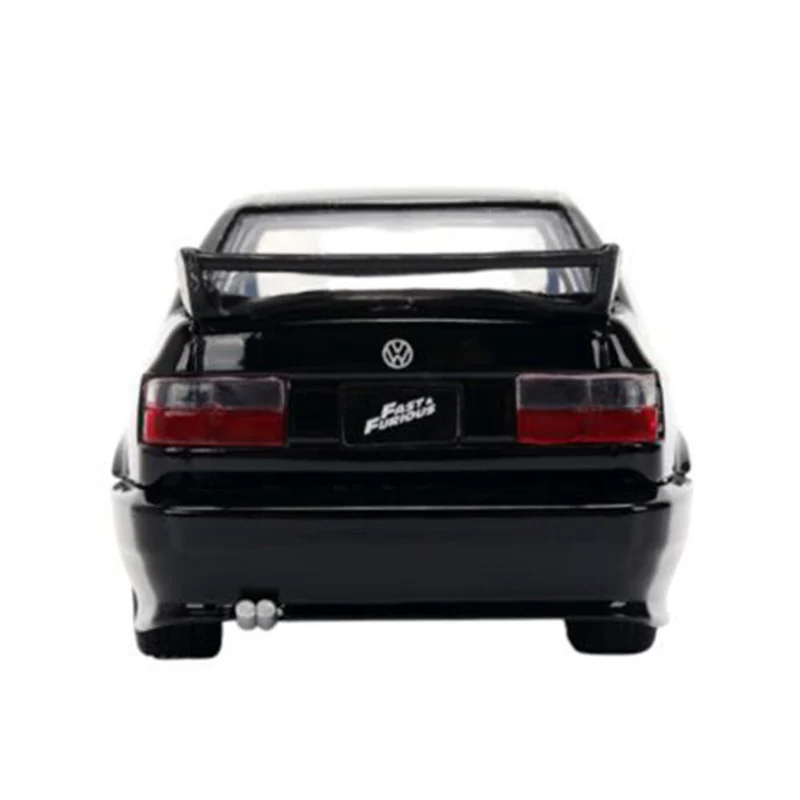 Jada 1:32 Scale Fast & Furious Volkswagen Jetta Black Diecast Vehicle Model
