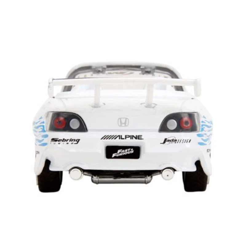 Jada 1:32 Scale Fast & Furious 2001 Honda S2000 White Diecast Vehicle Model