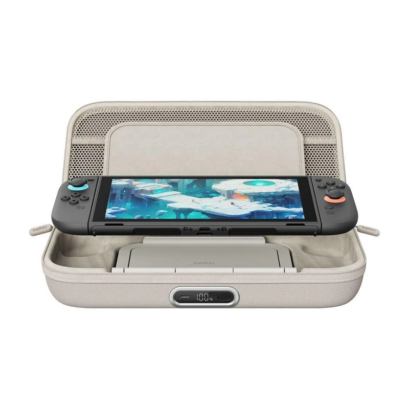 Belkin Gaming Charging Case Pro for Nintendo Switch 2 (Sand)