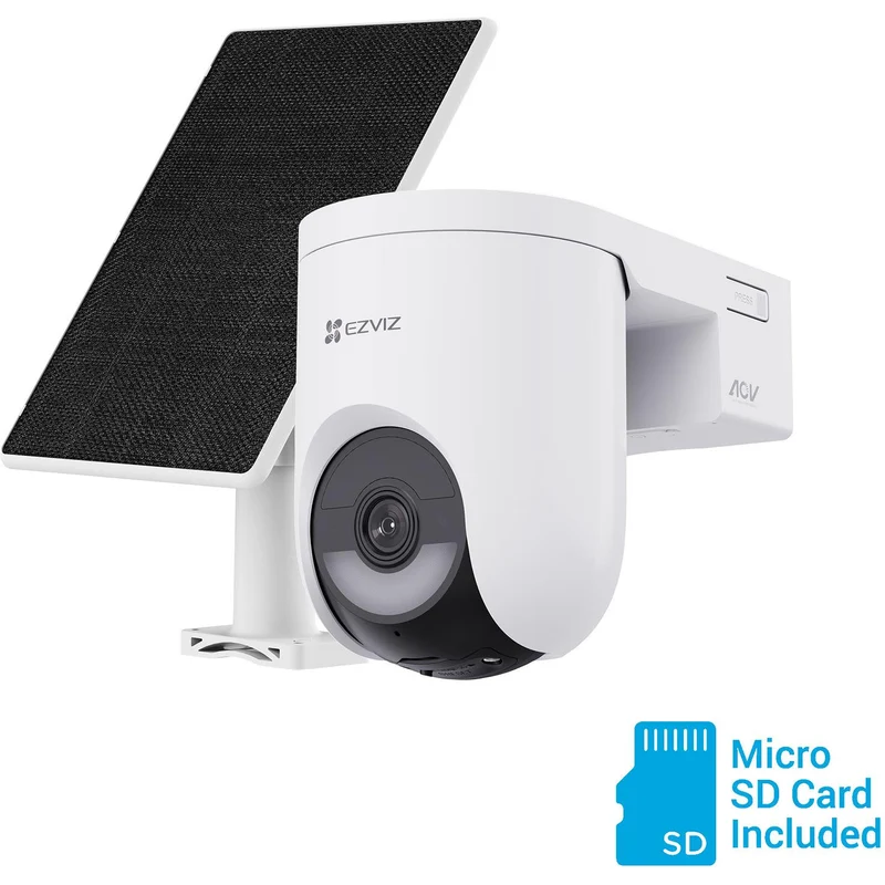 EZVIZ HB8 Lite 4G 2K Security Camera with Solar Panel