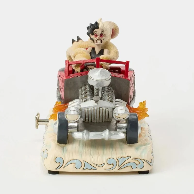 Jim Shore Disney Traditions - 101 Dalmatians - Cruella Car Scene Musical